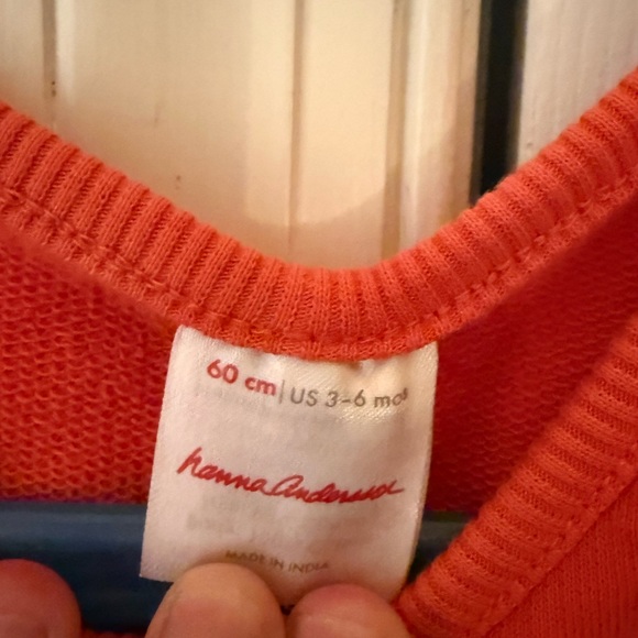 Hanna Andersson French Terry Pocket Overalls 3-6 Months - Picture 3 of 4